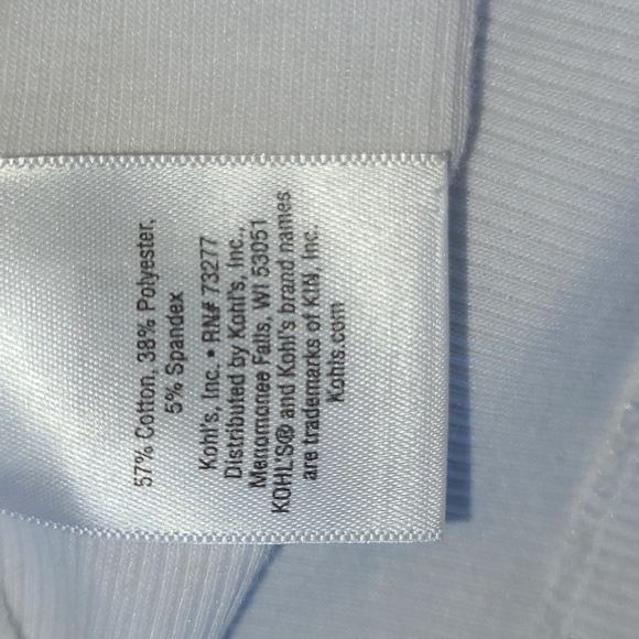 SO White Ribbed Top - Picture 6 of 6